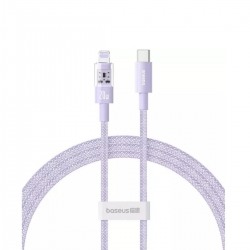 Кабель Baseus Gem Fast-Charging Data Cable USB-C to iP 20W 2m Nebula Purple