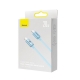 Кабель Baseus Crystal Shine Series Fast Charging Data Cable Type-C to iP 20W 1.2m Sky Blue