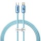 Кабель Baseus Gem Fast-Charging Data Cable USB-C to iP 20W 1m Galaxy Blue