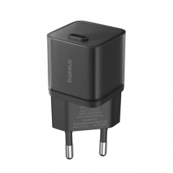 Мережевий зарядний пристрій Baseus GaN5S Fast Charger 1C 20W EU Cluster Black