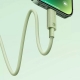 Кабель Baseus Habitat Series Fast Charging Cable USB to iP 2.4A 2m Natural Green