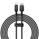 Кабель Baseus Unbreakable Series Fast Charging Data Cable USB to Type-C 100W 2m Cluster Black