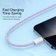 Кабель Baseus Dynamic Series Fast Charging Data Cable USB to iP 2.4A 2m Purple