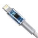 Кабель Baseus High Density Braided Fast Charging Data Cable Type-C to iP PD 20W 2m White