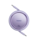 Кабель Baseus Free2Draw Mini Retractable Charging Cable Type-C to Type-C 100W 1m Nebula Purple