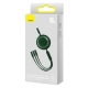 Кабель Baseus Bright Mirror 2 Series Retractable 3-in-1 Fast Charging  Data Cable Type-C to M+L+C 100W 1.1m Green