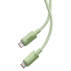 Кабель Baseus Habitat Series Fast Charging Cable Type-C to Type-C 100W 1m Natural Green