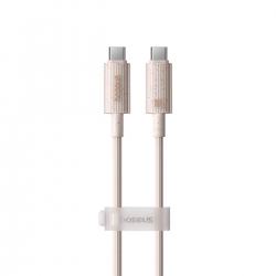 Кабель Baseus Habitat Series Fast Charging Cable Type-C to Type-C 100W 2m Wheat Pink