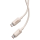 Кабель Baseus Habitat Series Fast Charging Cable Type-C to Type-C 100W 2m Wheat Pink