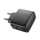 Зарядний пристрій Hoco CS63A GaN PD 65W QC3.0 USB-A Type-C black