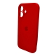 Чохол для смартфона Silicone Full Case AA Camera Protect for Apple iPhone 16 11,Red