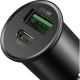 Автомобильное зарядное устройство Baseus Circular Metal PPS Quick Charger Black (CCYS-C01)