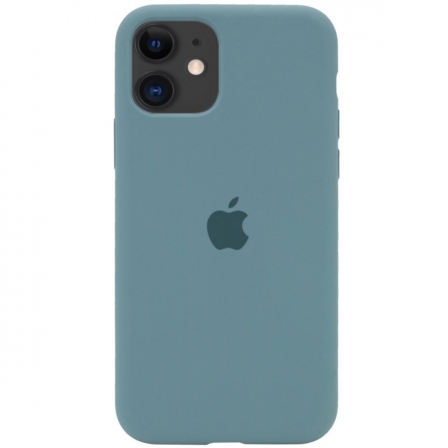 Чохол для смартфона Silicone Full Case AA Open Cam for Apple iPhone 11 кругл 46,Pine Green