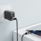 Кабель ACEFAST C15-04 USB-A to USB-C zinc alloy digital display braided charging data cable Black