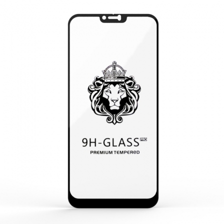 Защитное стекло Glass 9H Xiaomi Mi8 Black