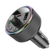 АЗП з FM-модулятором HOCO E82 Guerrero PD30W+QC3.0 car BT FM transmitter Black