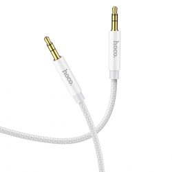Аудiокабель HOCO UPA19 AUX audio cable (L1M) Silver