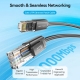 Мережевий кабель Vention Cat6 UTP Patch Cable 1.5M Black (IBRBG)