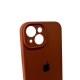 Чохол для смартфона Silicone Full Case AA Camera Protect for Apple iPhone 15 42,Saddle Brown