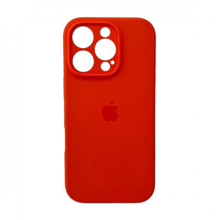 Чохол для смартфона Silicone Full Case AA Camera Protect for Apple iPhone 16 Pro Max 2,Apricot