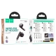 Бездротові навушники HOCO EQ7 Snowflake true wireless BT headset Black