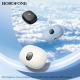 Бездротові навушники BOROFONE FQ4 Lighten true wireless ANC+ENC noise reduction BT headset Milky white
