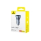 Автомобільний зарядний пристрій Baseus Golden Contactor Pro GaN Fast Charging Car Charger U+2C 65W Lunar Gray