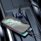 Автомобільний зарядний пристрій Baseus Particular Digital Display QC+PPS Dual Quick Charger Car Charger 65W Dark Gray