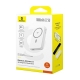 Зовнішній акумулятор Baseus Airpow Ⅱ Qi2 Magnetic Power Bank 10000mAh 22.5W Moon White（With Simple Series Charging Cable Type-C