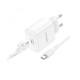 Мережевий зарядний пристрій BOROFONE BA81A single port PD20W charger set (Type-C to Type-C) (EU) White