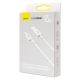 Кабель Baseus Superior Series (SUPERVOOC) Fast Charging Data Cable USB to Type-C 65W 2m White