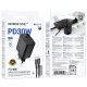 Мережевий зарядний пристрій BOROFONE BA97A Ilustre single-port PD30W charger with digital display set (C to C) (EU) Black