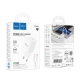 Мережевий зарядний пристрій HOCO C148A Charm single port PD30W charger set (C to iP) (EU) White