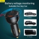 Автомобільний зарядний пристрій Baseus Superme Digital Display PPS Dual Quick Charger Car Charger Black