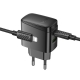Мережевий зарядний пристрій HOCO CS61A Bright PD30W+QC3.0 charger set (C to iP)(EU) Black