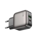 Мережевий зарядний пристрій BOROFONE BAS54A Absolute PD20W+QC3.0 charger set (C to iP) (EU) Black