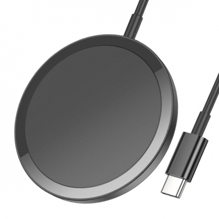 Бездротовий зарядний пристрій HOCO CW52 Enjoy magnetic wireless fast charging Black