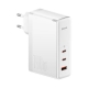 Мережевий зарядний пристрій Baseus GaN5 Pro Fast Charger 2C+U 140W EU White (With Superior Series Fast Charging Data Cable Type-