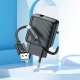 Мережевий зарядний пристрій HOCO CS21A Rich single port QC3.0 charger set(Micro)(EU) Black
