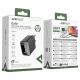 Мережевий зарядний пристрій ACEFAST A106 PD45W GaN (USB-C+USB-A) charger (EU) Black
