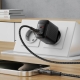 Мережевий зарядний пристрій ACEFAST A106 PD45W GaN (USB-C+USB-A) charger (EU) Black