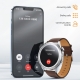 Смарт-годинник HOCO Y21 AMOLED Smart sports watch(call version) Metal gray