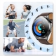 Смарт-годинник HOCO Y21 AMOLED Smart sports watch(call version) Metal gray