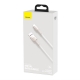 Кабель Baseus Cafule Series Metal Data Cable USB to Type-C 66W 2m White