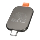 Бездротовий зарядний пристрій BOROFONE BQ25A Wireless charger for iWatch metal Gray