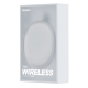 Бездротовий зарядний пристрій Baseus Jelly wireless charger 15W White