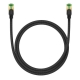 Мережевий кабель Baseus High Speed CAT8 40Gigabit Ethernet Cable (Braided Cable)3m Cluster Black