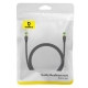 Мережевий кабель Baseus High Speed CAT8 40Gigabit Ethernet Cable (Braided Cable)3m Cluster Black