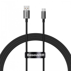 Кабель Baseus Superior Series Fast Charging Data Cable USB to Type-C 100W 1.5m Cluster Black