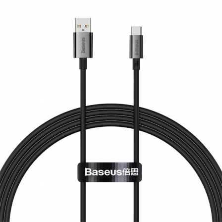 Кабель Baseus Superior Series Fast Charging Data Cable USB to Type-C 100W 1.5m Cluster Black